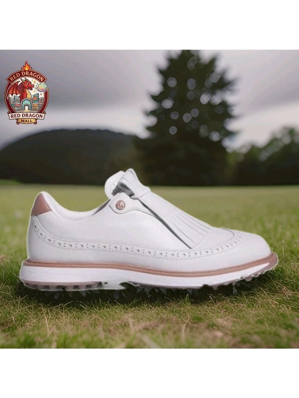 Adidas MC Zoysia Spikeless Golf Grey Gum White Shoes IH5993 - Women's Size 7.5